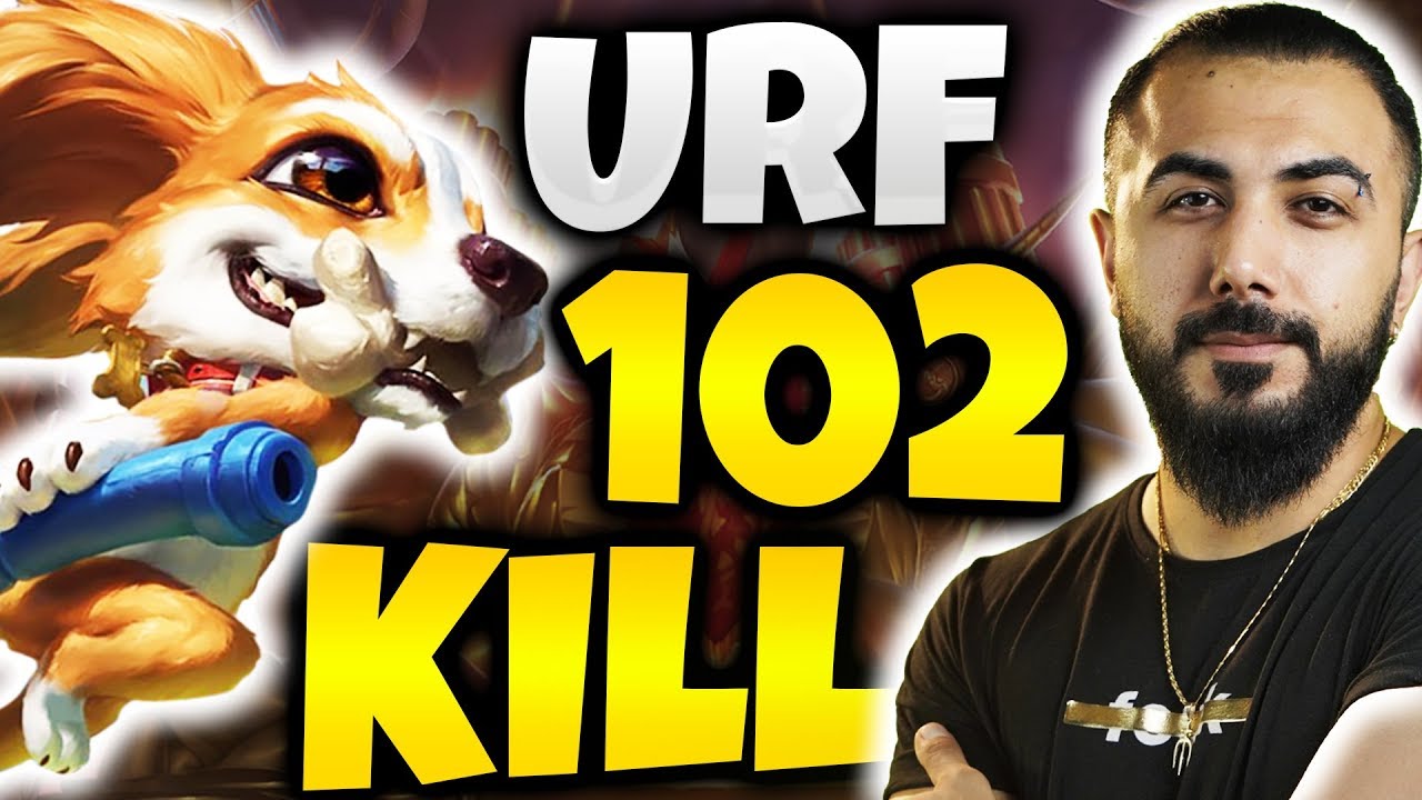 CHALLENGER URF'TA MAİNİNİ ALIRSA!! 102 KILL 1250 AP URF FİZZ!! Barış Can