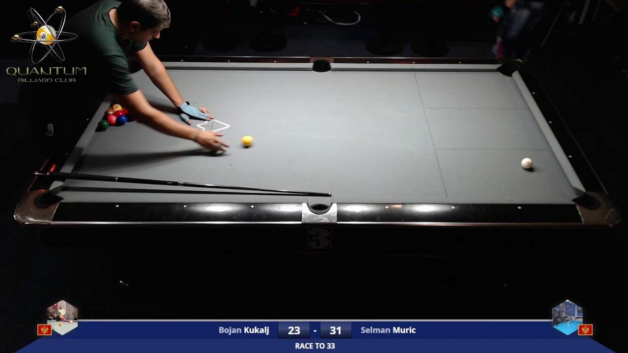 BOŽIĆNI MARATON, Bojan Kukalj vs Selman Murić, Race to 33