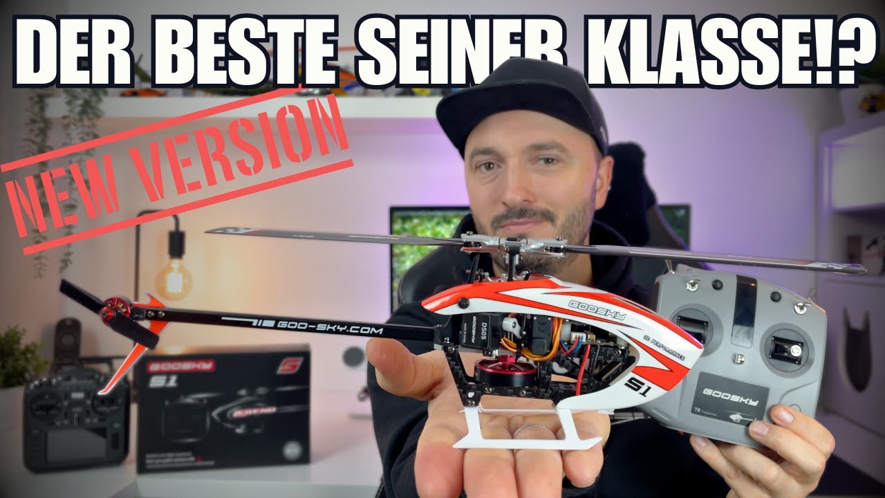 Neue Version des Goosky Legend S1! Der BESTE Micro RC Helikopter? Review & Flugtest