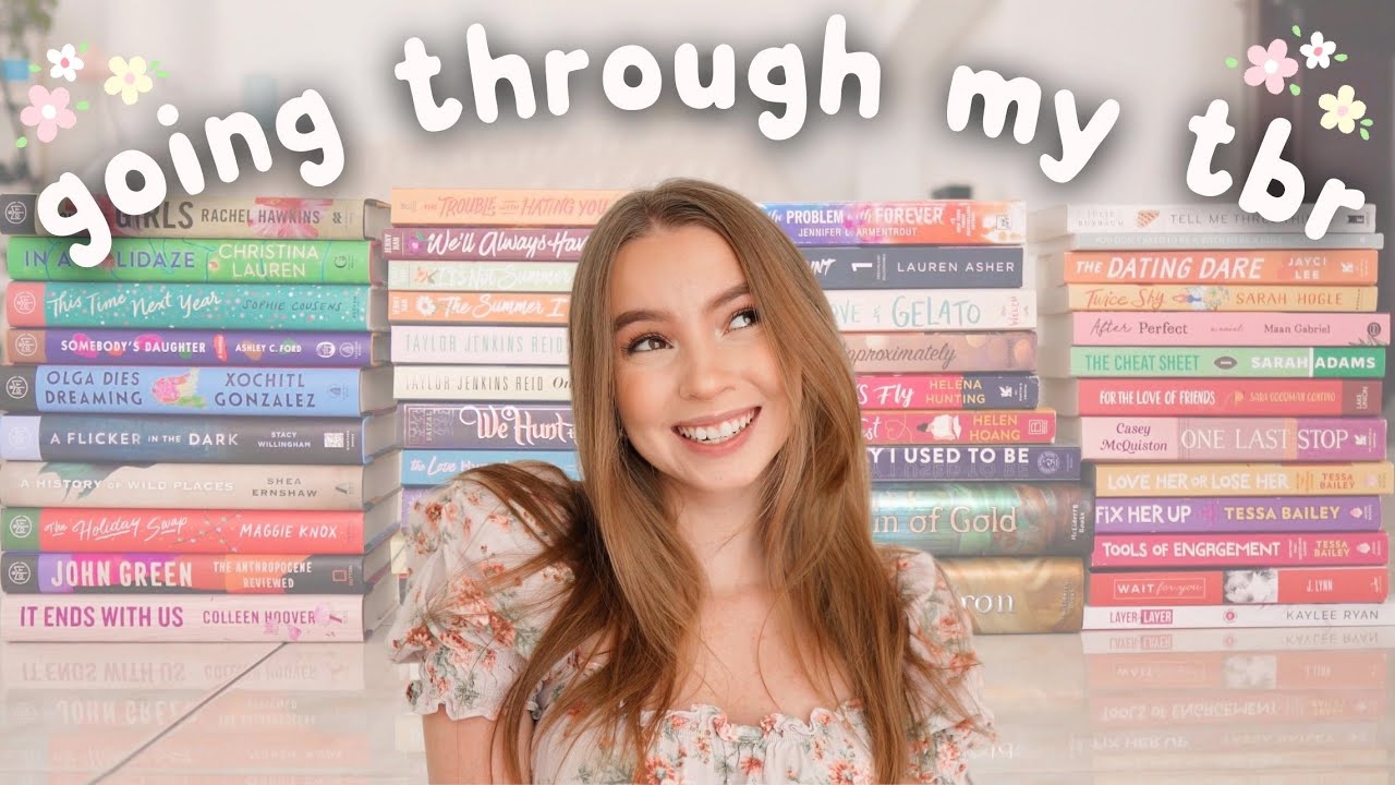 Going through my huge 2022 TBR ♡ to be read pile