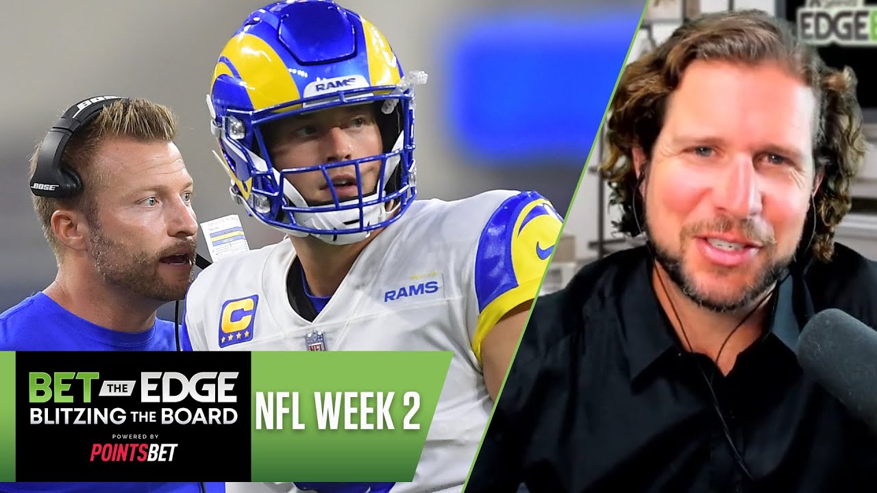 NFL Week 2 betting preview show | Bet the Edge: Blitzing the Board (9/16/21)