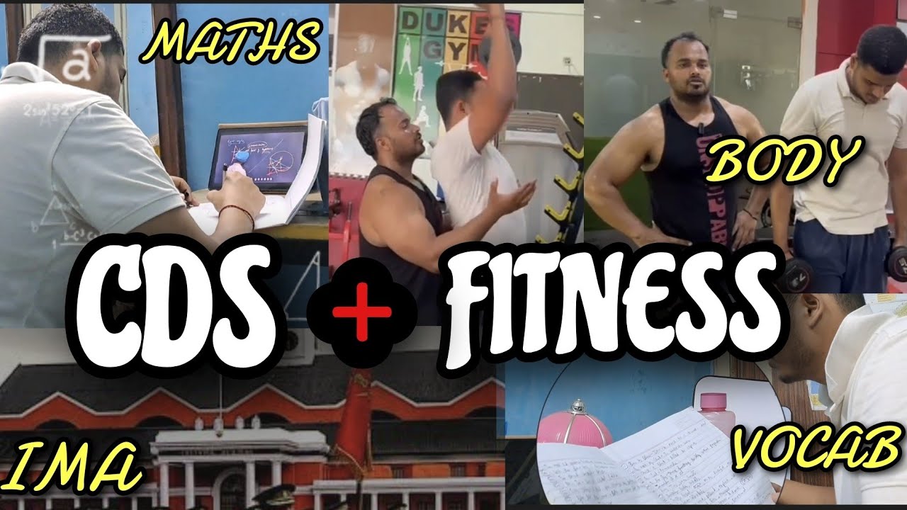 Defence Aspirant Life ❤️ | UPSC CDS Preparation | Gym + Managing UPSC #vlog#defence#life#powerphilic
