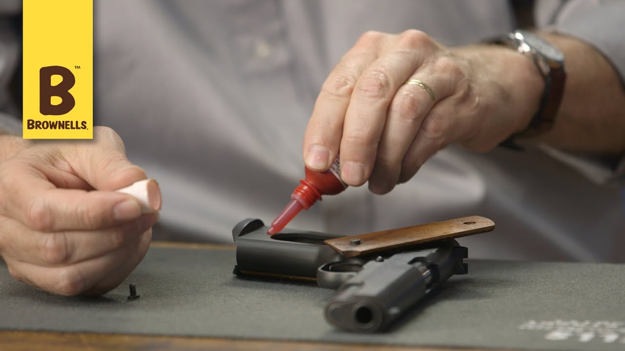 Quick Tip - How to prevent grip bushings from backing out in your 1911.