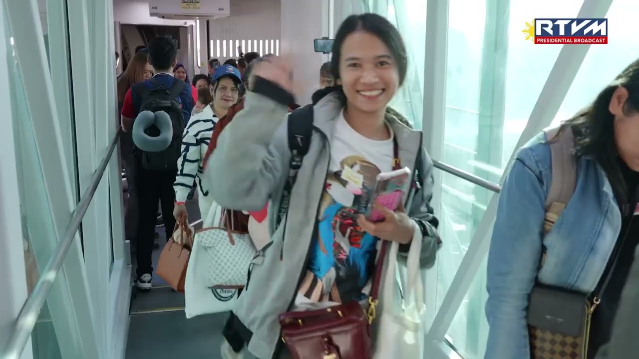 Press Briefing: Arrival of Filipinos and OFWs from Riyadh via OWWA Chartered Flight