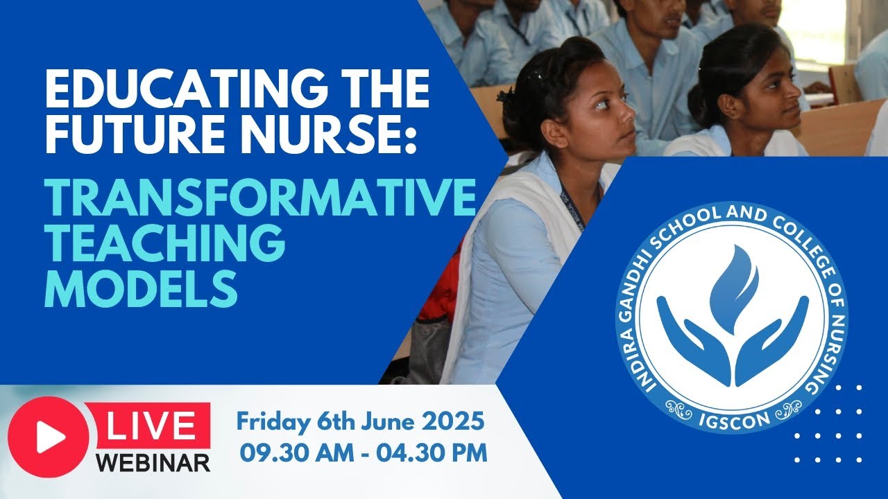 🔴 LIVE: International Nursing Education Conference - 2025 | Indira Gandhi College of Nursing |