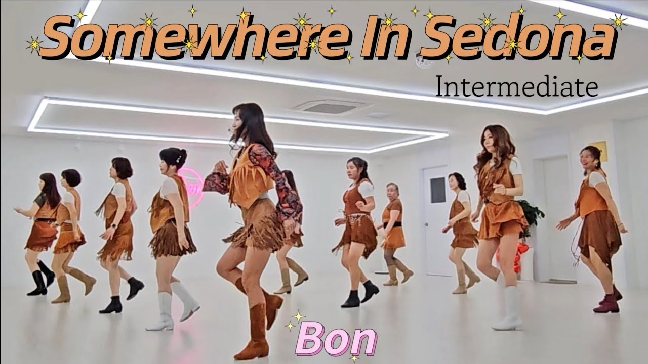 Somewhere In Sedona - Line Dance (Intermediate) 썸웨어 인 세도나/ 월화목 10:20