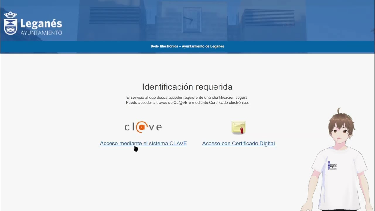 Presentación Sede Electrónica. Ayuntamiento de Leganés