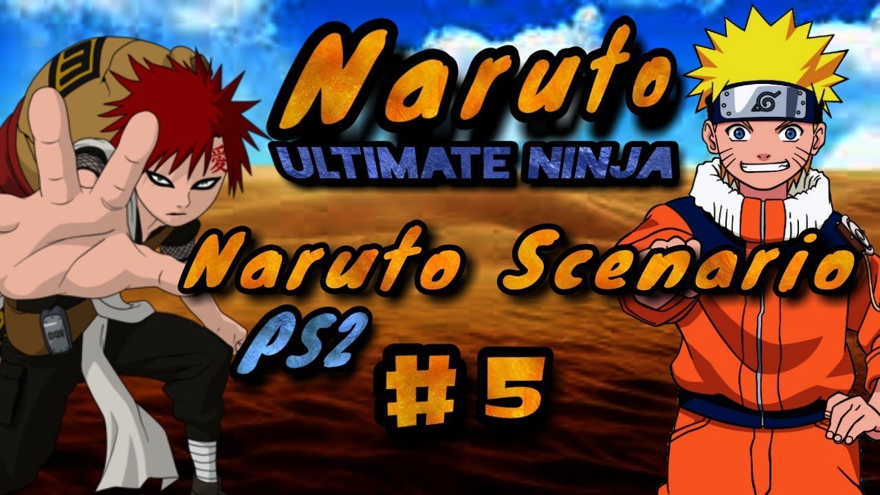 Lets Play Naruto Ultimate Ninja PS2 Naruto Scenario #5 no commentary