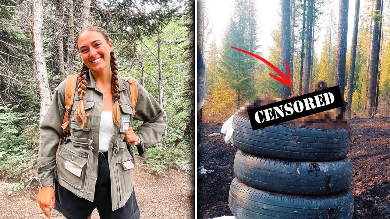 Woman Vanished In Montana Woods – 1 Year Later Found Inside A Circle Of TIRES Body Covered In OIL...