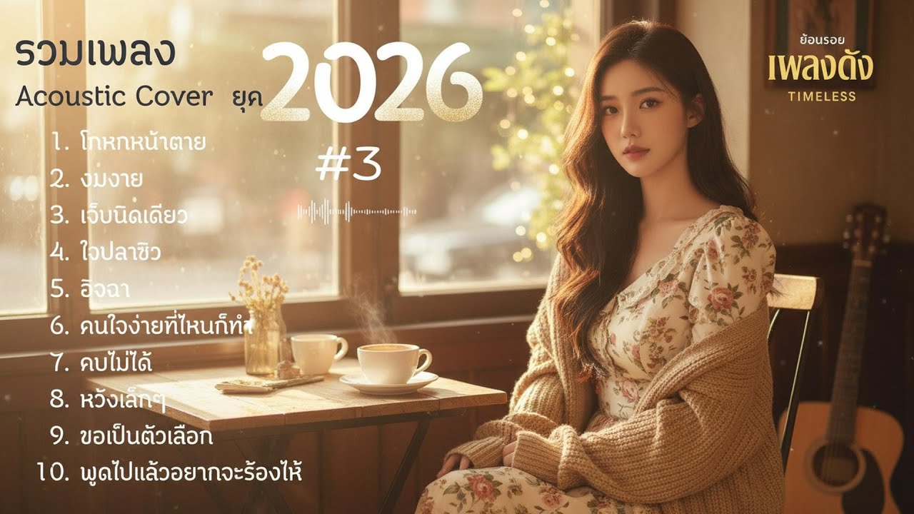 รวมเพลง Cover Acoustic | ยุค 90 #3 เพราะๆเจ็บๆโดนใจ ฟังแล้วคิดถึงวันเก่าๆ