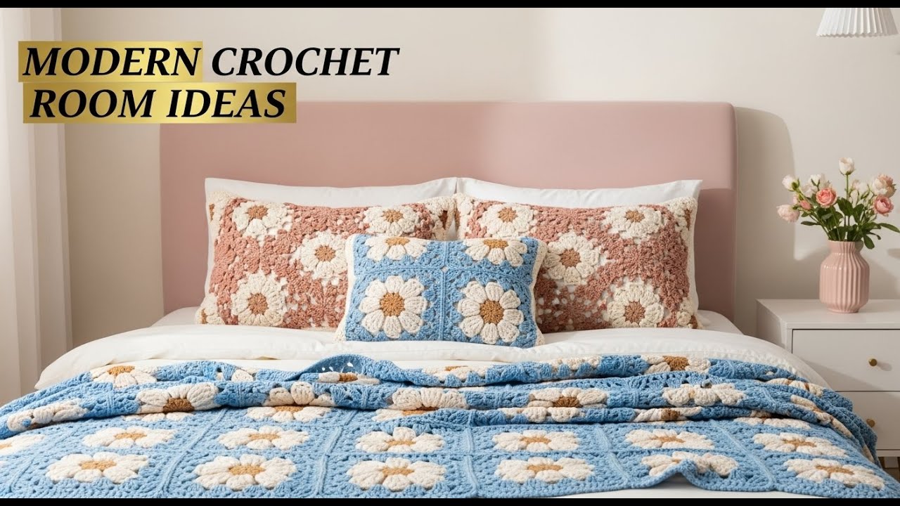 Trending Crochet Home Decor Ideas 2025 | Handmade Luxury Room Decor
