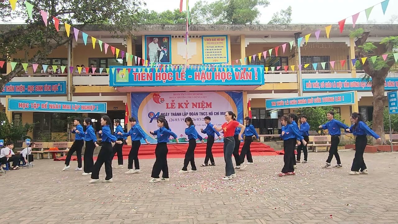 Dân vũ Lớp 9A4- Trường THCS Dũng Liệt- 26/3/2025.