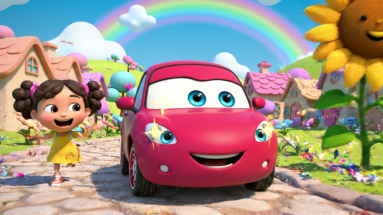 El Pequeño Coche Zumba Vrum Vrum Vrum | Canciones de Coches y Transportes para Niños
