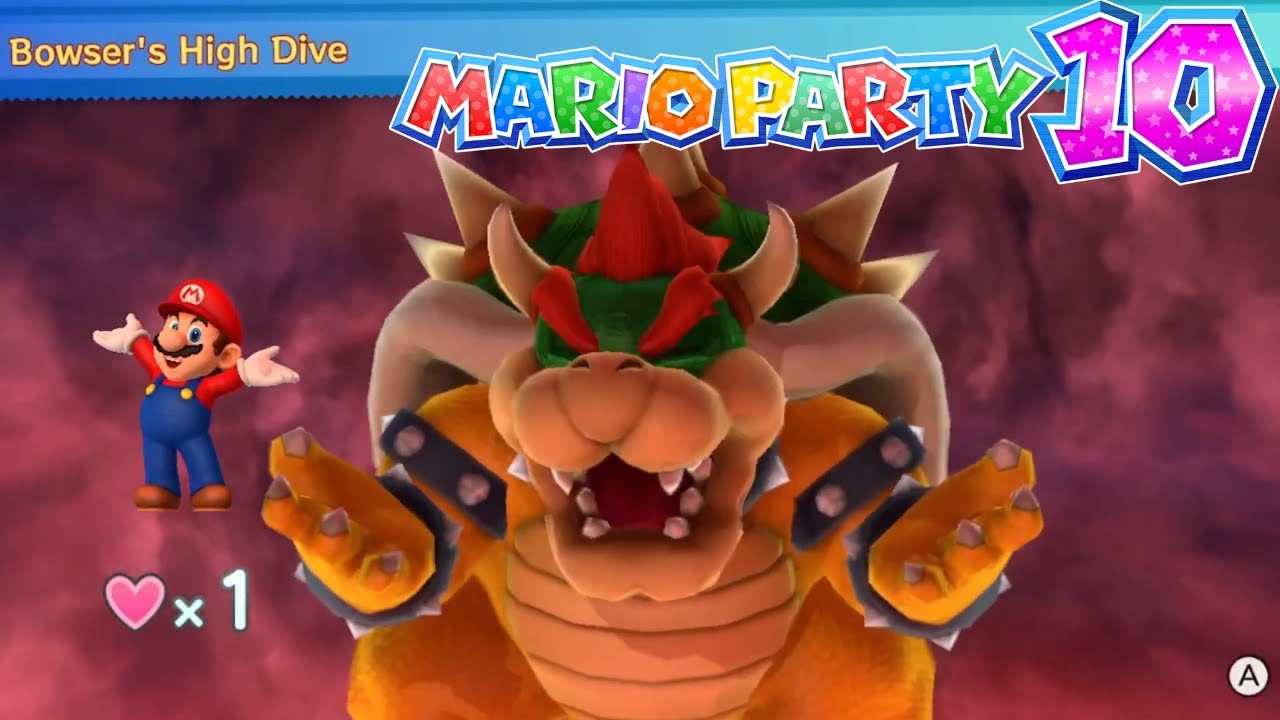 Mario Party 10 BOWSER PARTY - Whimsical Waters! I'M THE ONLY ONE LEFT?!?!?