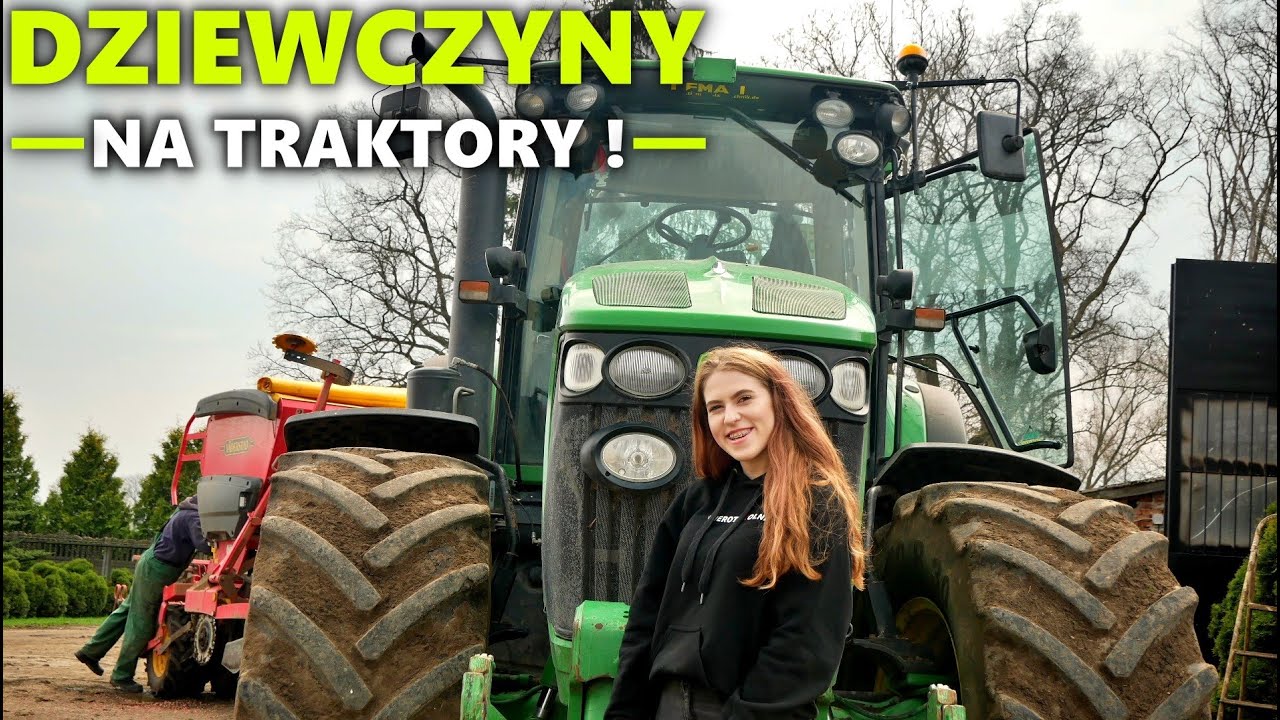 ✩ 🇵🇱 Dziewczyny Na Traktory 🇵🇱 ✩ Uprawa i Siewy z Sandrą ✩ John Deere ✩ Vaderstad ✩
