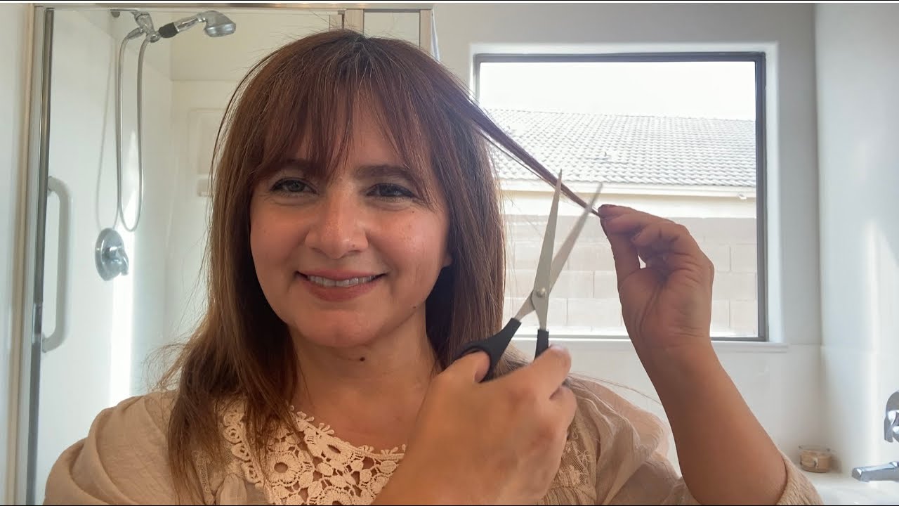 كيف بقص شعري و غراتي في البيت وكمان تسريحتي اللي عجبتكم … How I cut my hair at Home