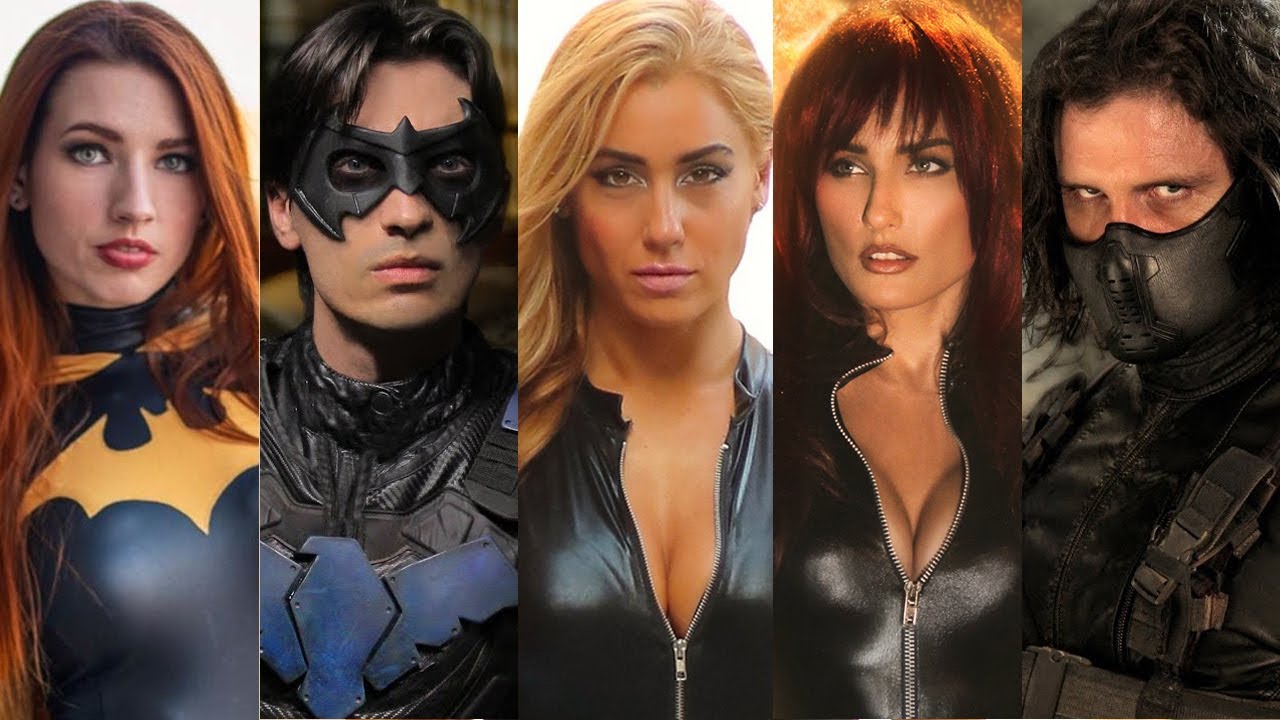 Black Widow Winter Soldier VS Nightwing Black Canary