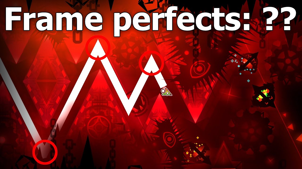 Slaughterhouse with Frame Perfects counter &mdash; Geometry Dash