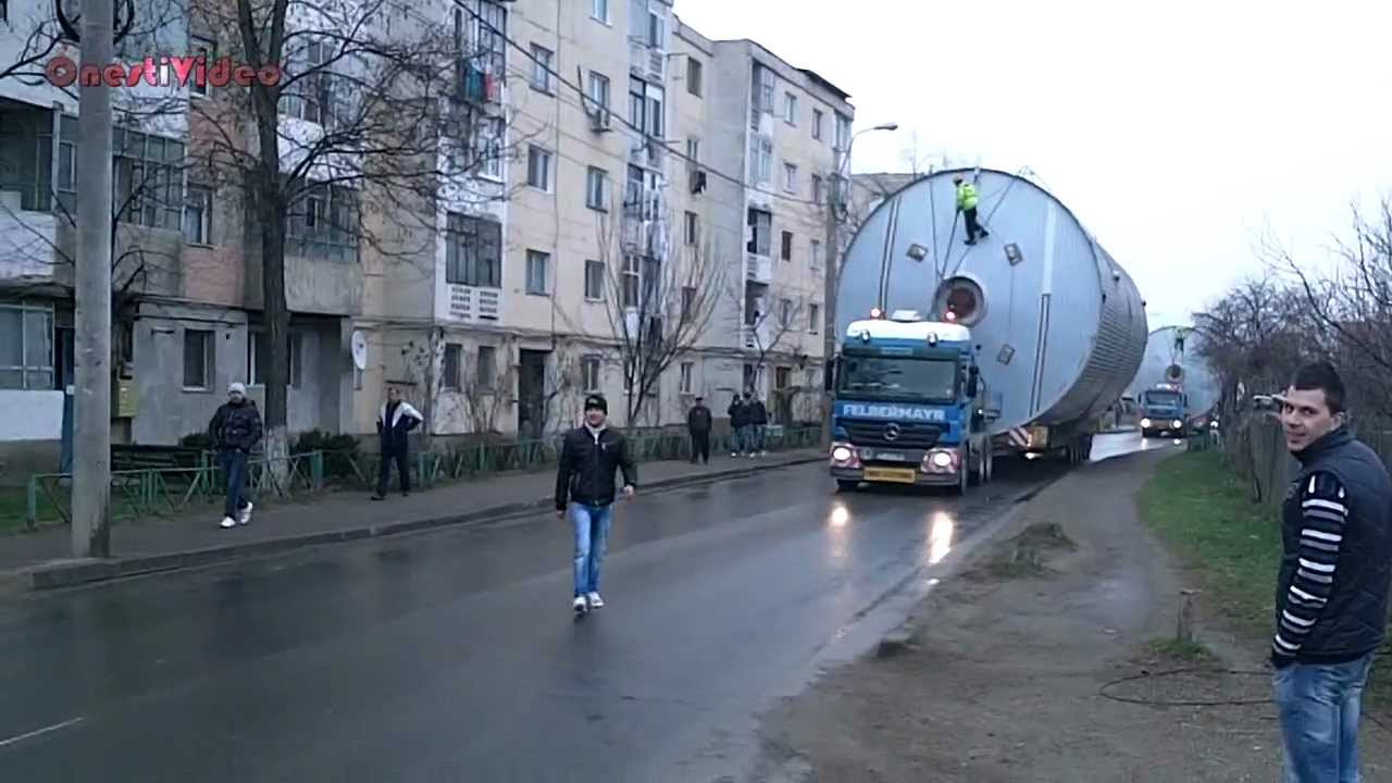 Transport agabaritic prin Onesti