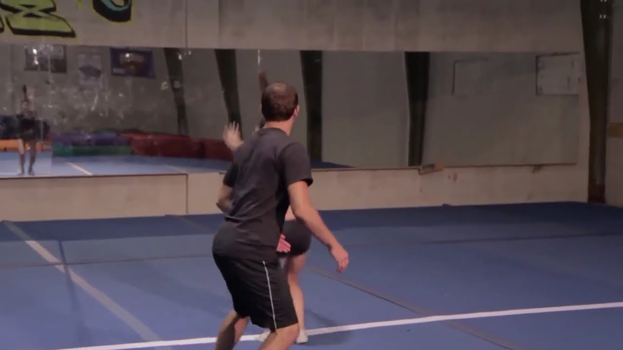 How to Safely Spot Double Full Twist for Tumbling