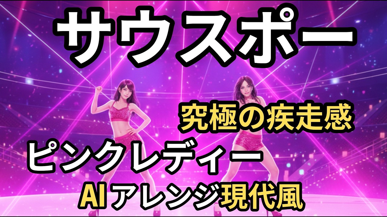 【最新AIリメイク】サウスポー : ピンク・レディー   昭和の社会現象が令和の最新サウンドで蘇る！