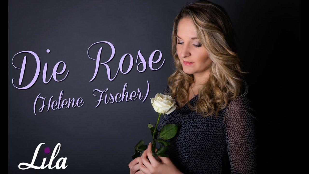 Die Rose - Helene Fischer / Bette Midler, deutsch - Sängerin Lila für Hochzeit / Beerdigung