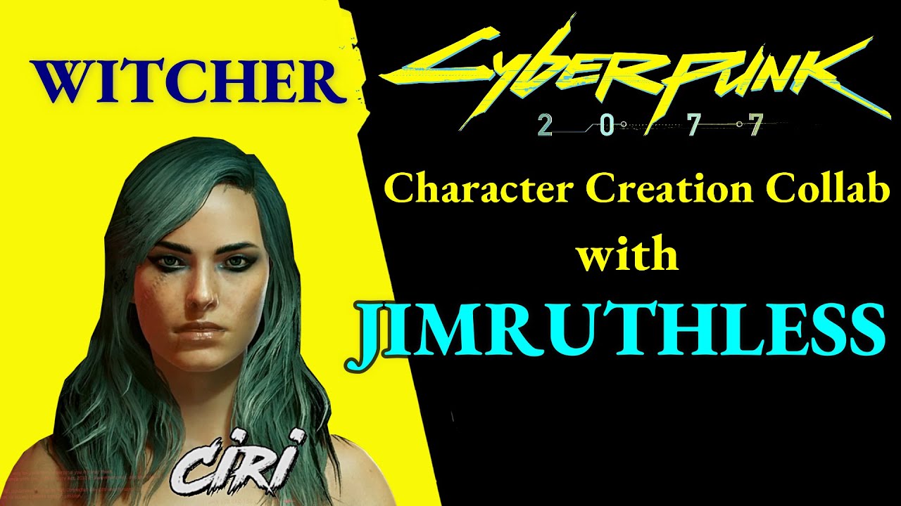 Cyberpunk 2077 Witcher Collab with JIMRUTHLESS