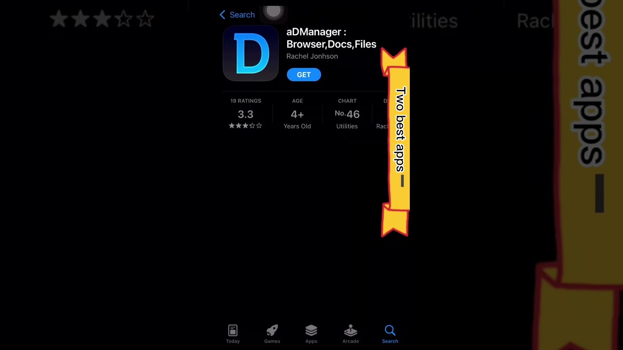 || Two best apps for downloading something through iphone || #ytstudio
