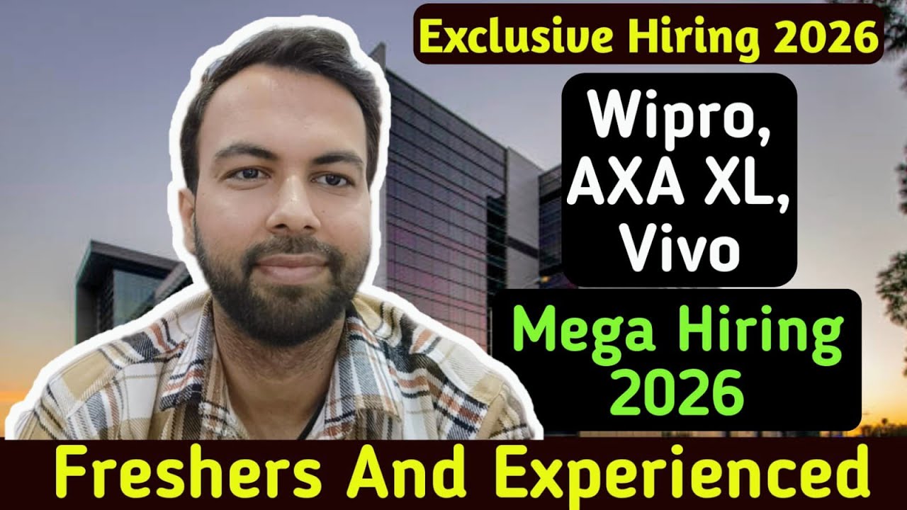 Wipro Mega Walkin Drive 2026 | Vivo Walkin Drive | AXA XL Walkin Drive | Neeraj Bhatia Vlogs