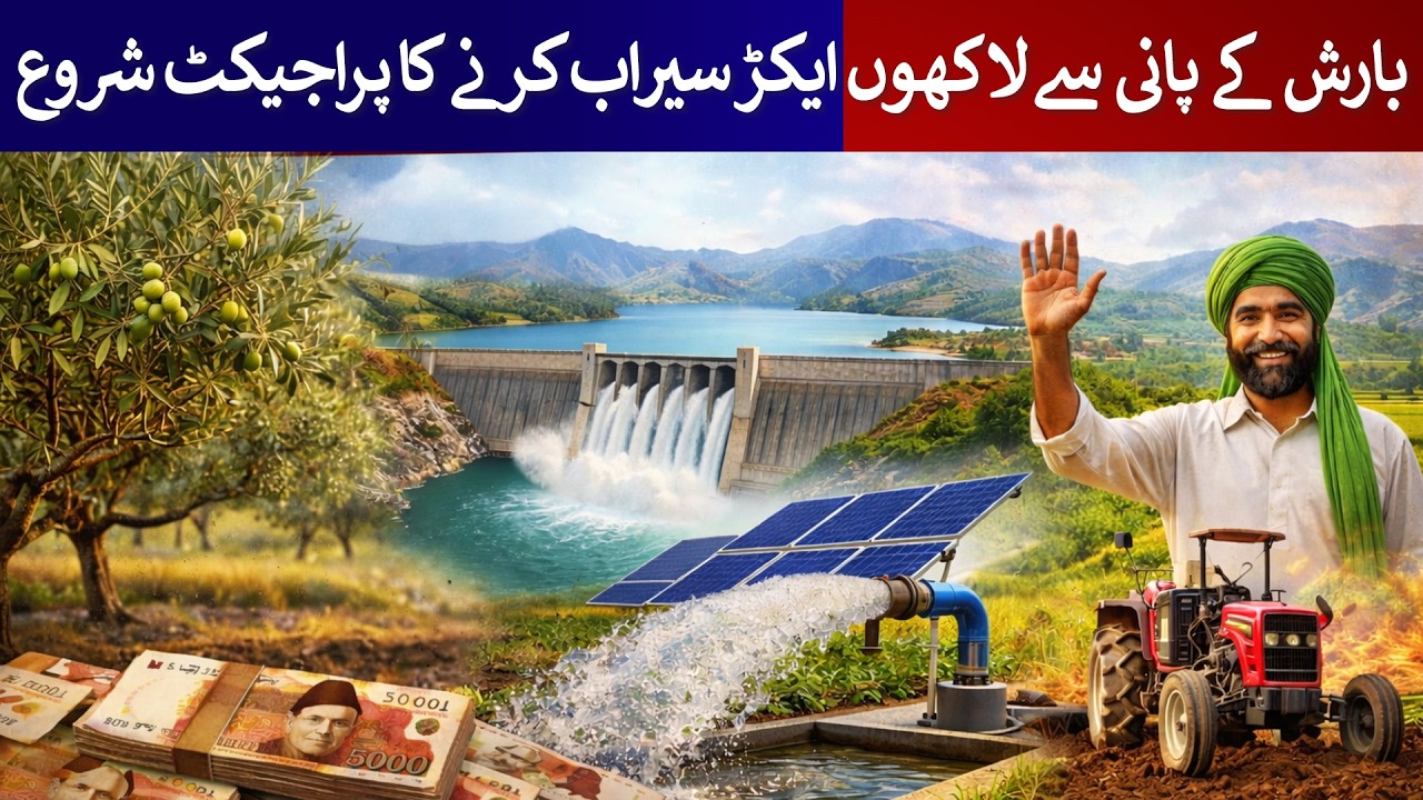 Mega Rainwater Irrigation Project to Transform Millions of Acres! | Rich Pakistan