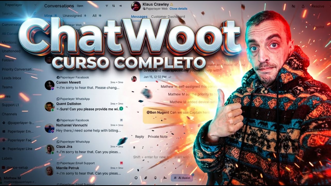 08 - Chatwoot Paso a Paso: Configura Bandejas, Horarios y Agentes como un Pro 🚀