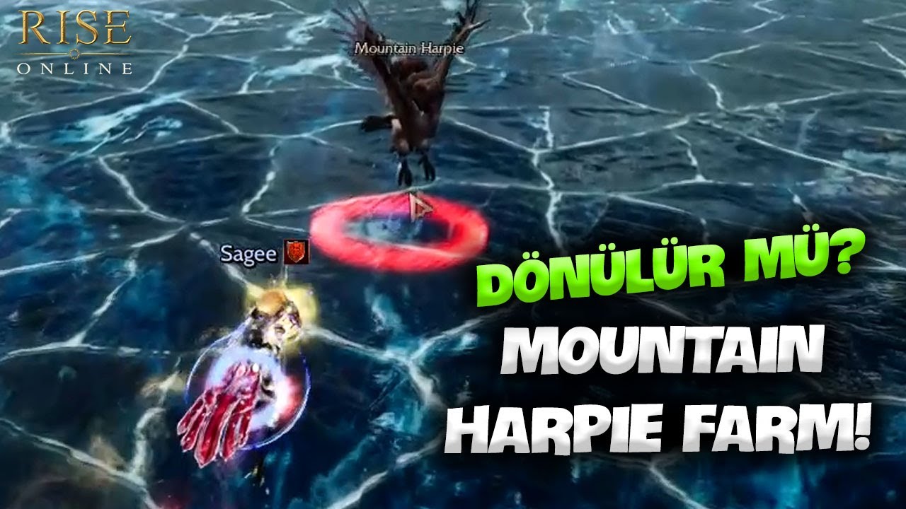 BU SLOT ŞAŞIRTICI ! MOUNTAIN HARPIE FARM ATTIK - Rise Online Farm