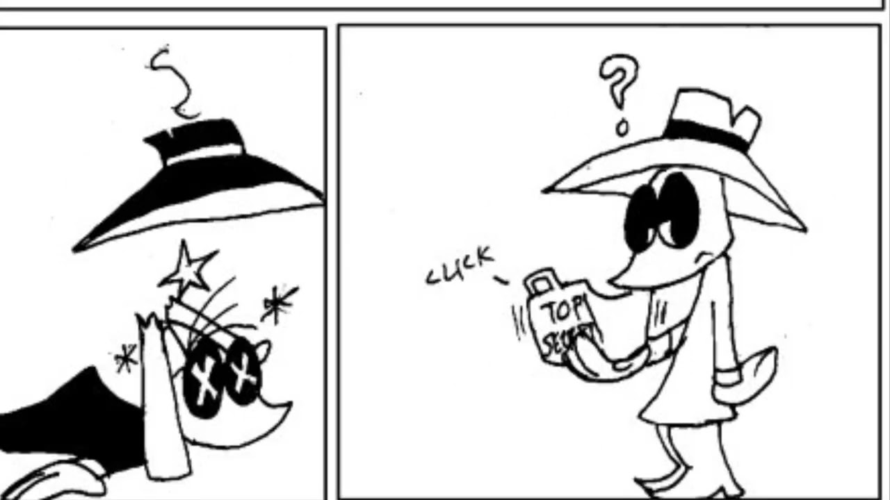 An Archive of Spy vs Spy Comic Dub from 2017