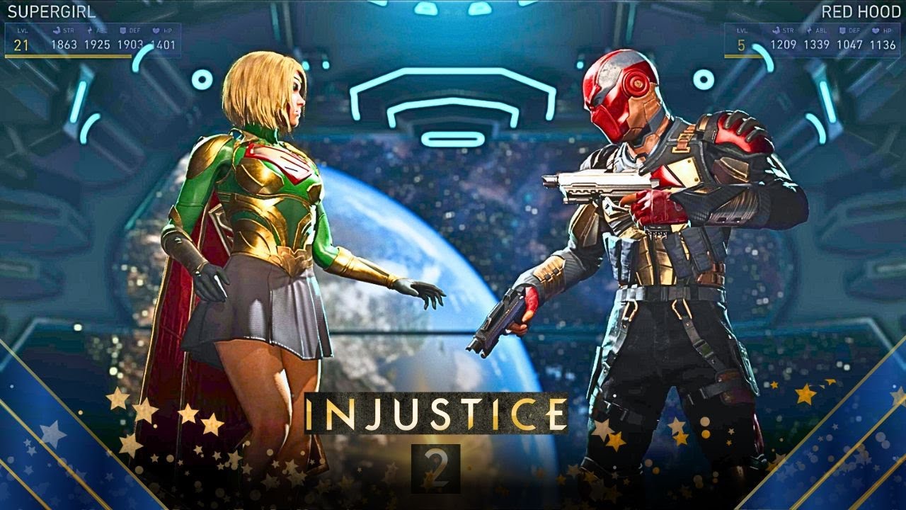 Injustice 2 - Supergirl Vs. Red Hood