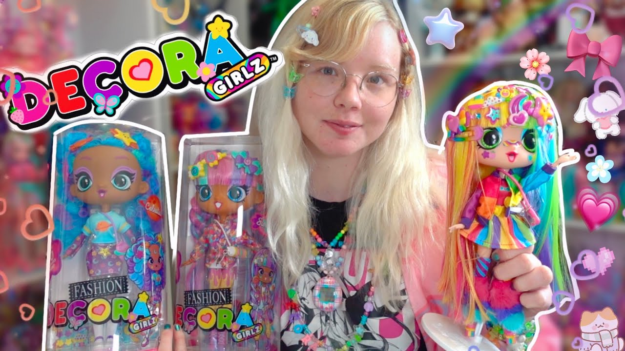 Мои ЛЮБИМЫЕ куклы года? Распаковка модных кукол Decora Girls!