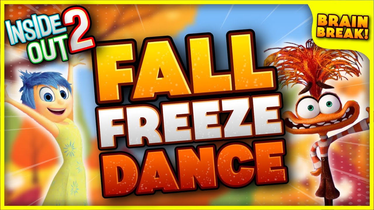 Inside Out Fall Freeze Dance! | Autumn Brain Break | Just Dance | Danny Go Noodle