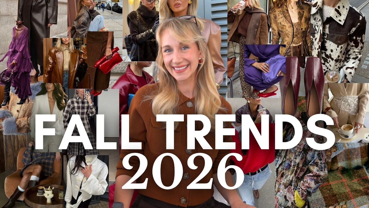 Модные тренды осени 2026 ✨ при участии Vogue, Who What Wear, Harper's Bazaar и других