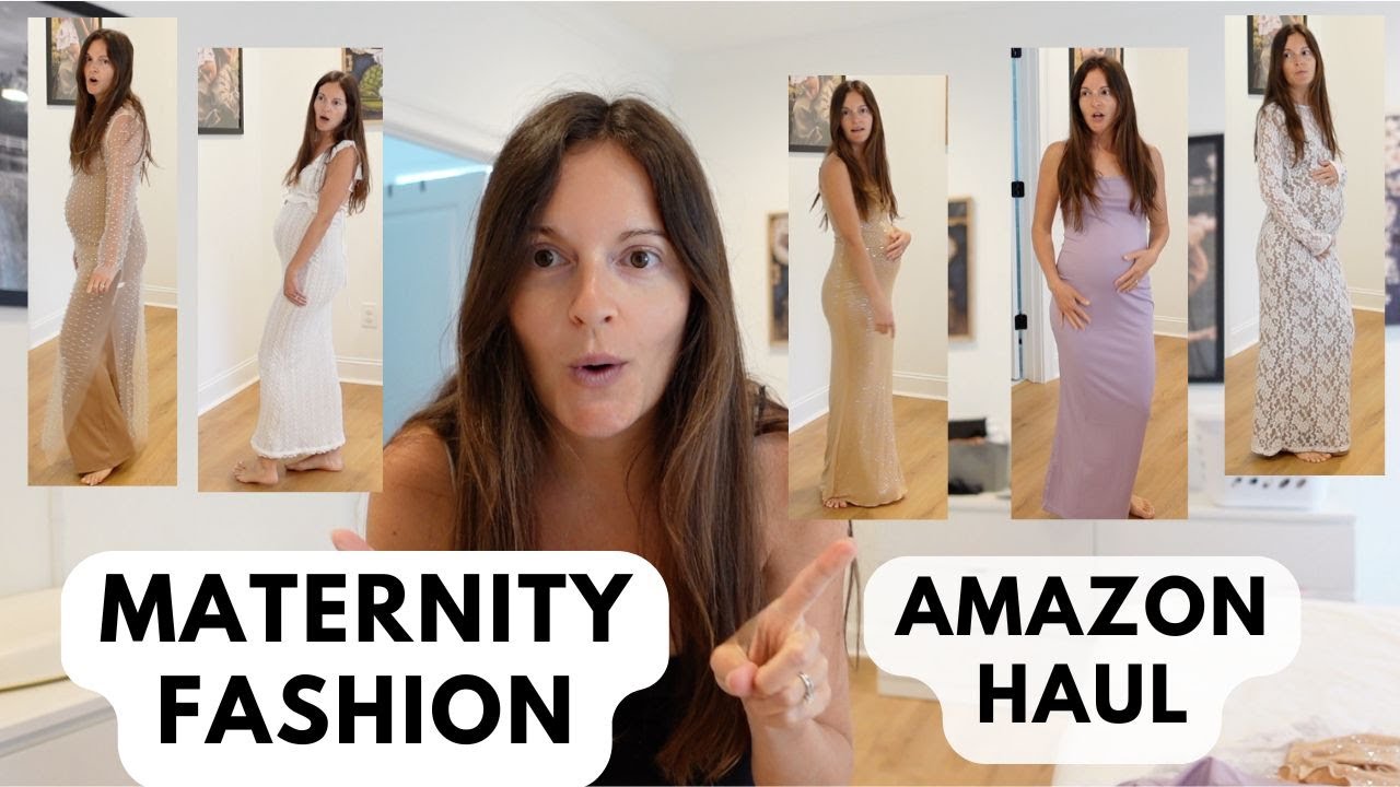 Amazon dresses try on haul | Maternity dresses | Bump friendly dresses | Under $50