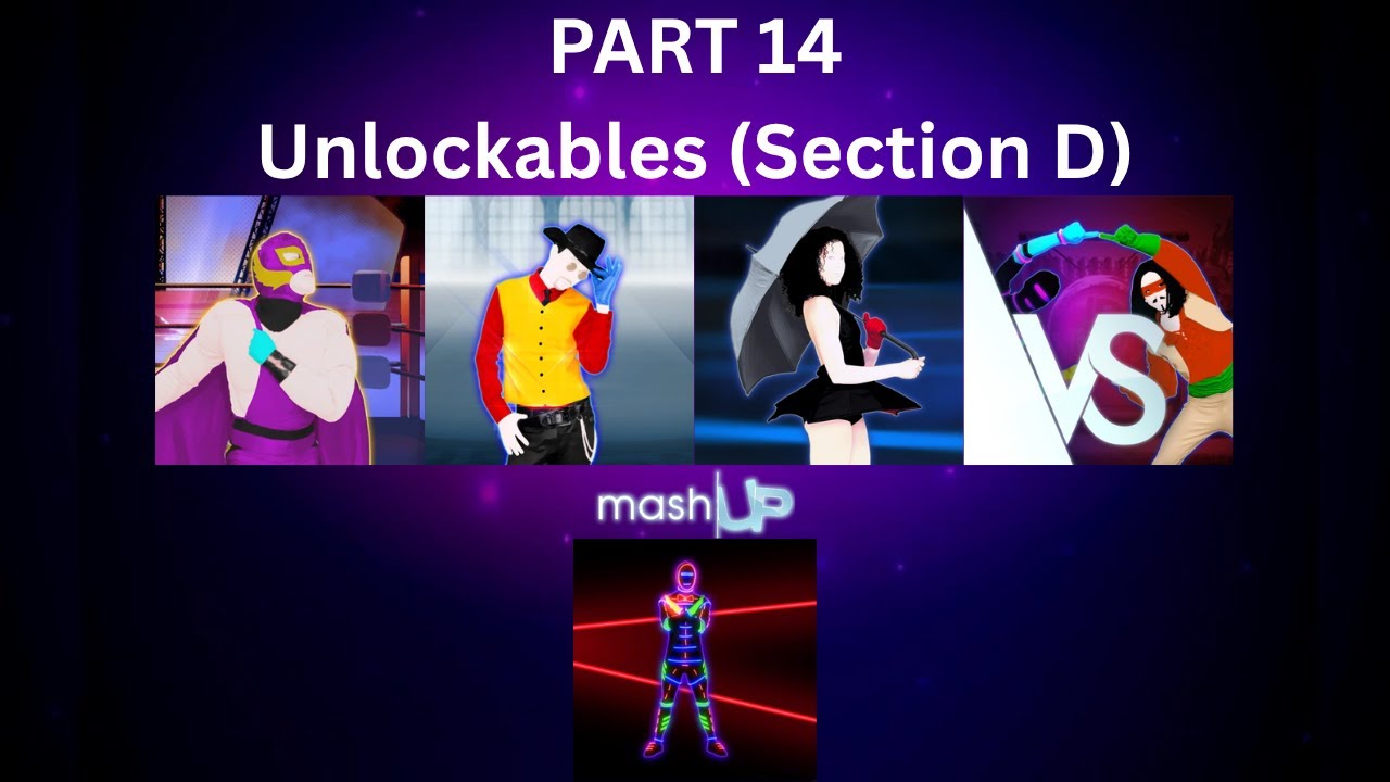 Just Dance 4 Part 14 - Unlockables - Set D