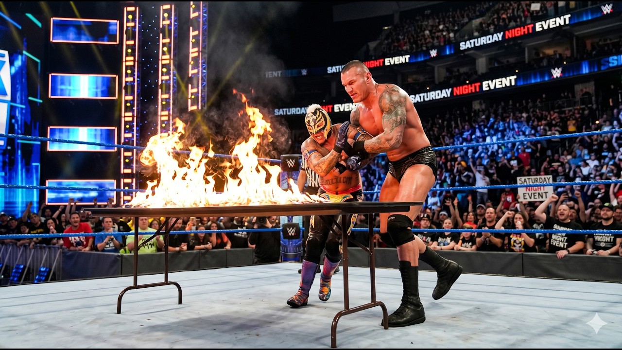 Randy Orton Vs Rey Mysterio