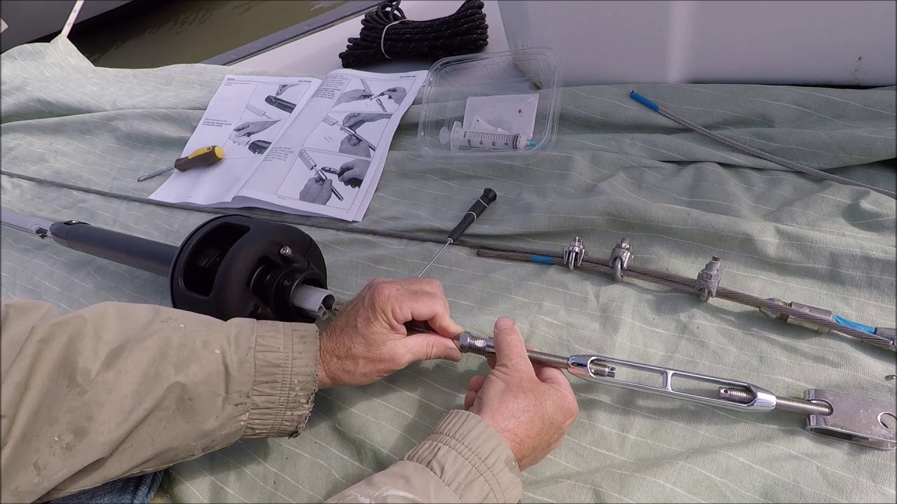 Установка роликовой закрутки Harken MKIV Unit 0 — Triton Osprey Refit, часть 21
