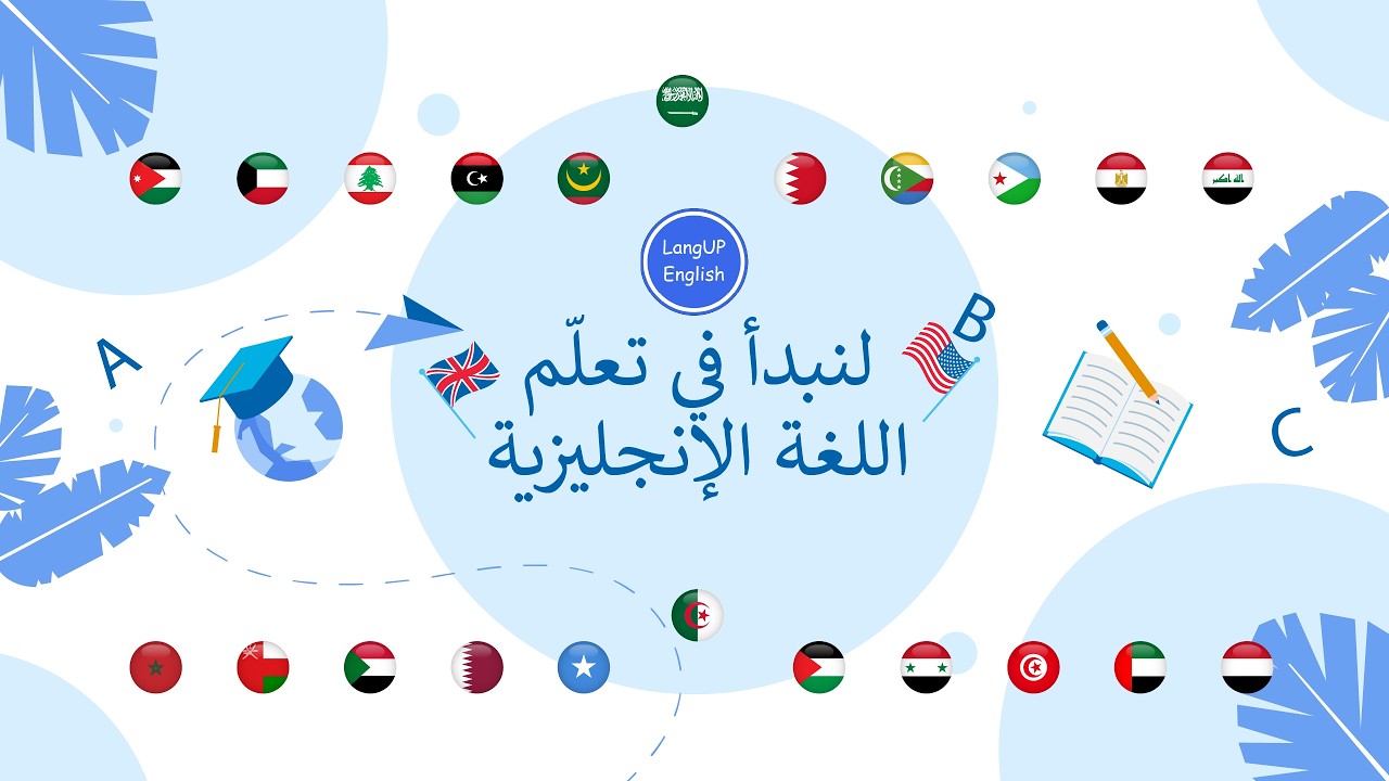 تعلم الإنجليزية بسهولة | بداية رحلتك نحو الطلاقة 🔥 | English for Arabic Speakers
