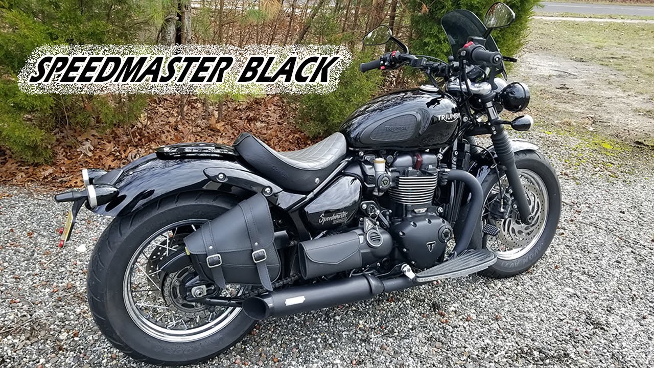 Triumph Speedmaster Black... Катайтесь и гуляйте