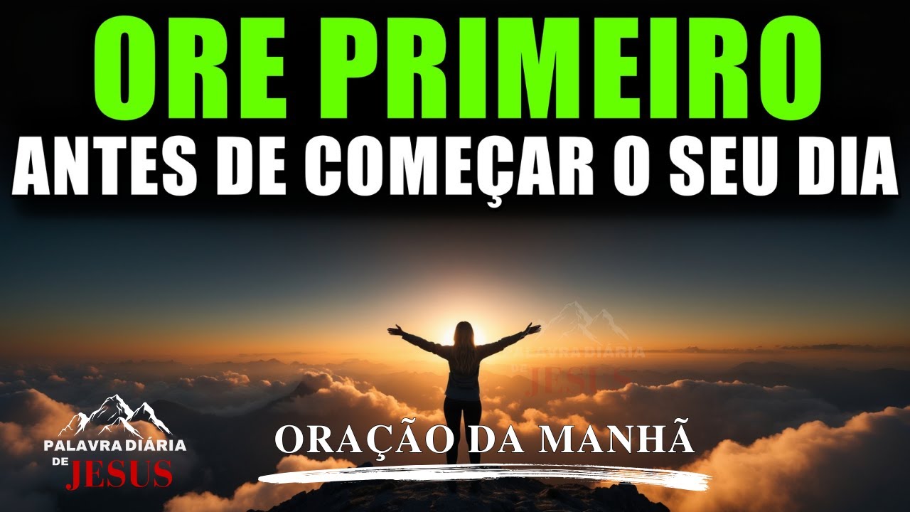 Comece o Dia com Esta Oração da Manhã  Gratidão Atrai Bênçãos