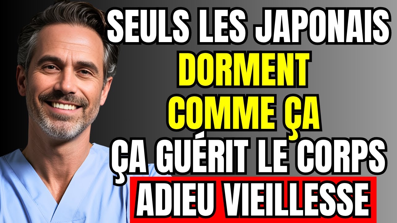 5 Positions de Sommeil Japonaises qui Gu&eacute;rissent Votre Corps Apr&egrave;s 60 Ans (Prouv&eacute; par la Science)