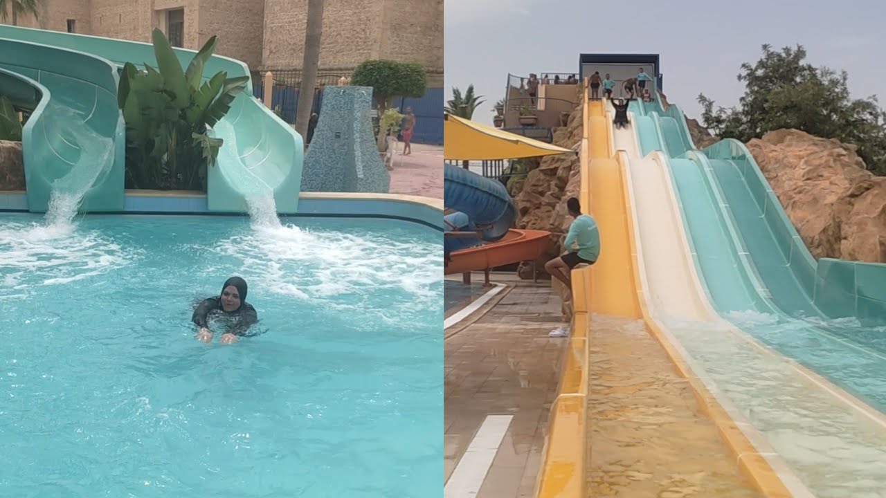 أحلي جو مع أولادي في Aqualand Hammamet