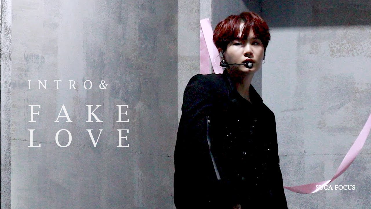 [4K]181201 MMA 멜론뮤직어워드 BTS INTRO + FAKE LOVE  방탄소년단 슈가 직캠