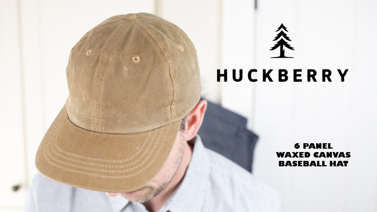 Huckberry: 6 Panel Waxed Canvas Hat