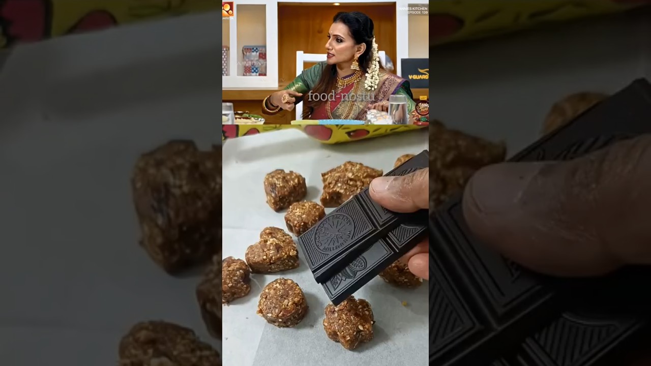 Manjari's Healthy Chocolate Recipe🍫to My Style #food #foodie #chocolate  #shorts #youtubeshorts