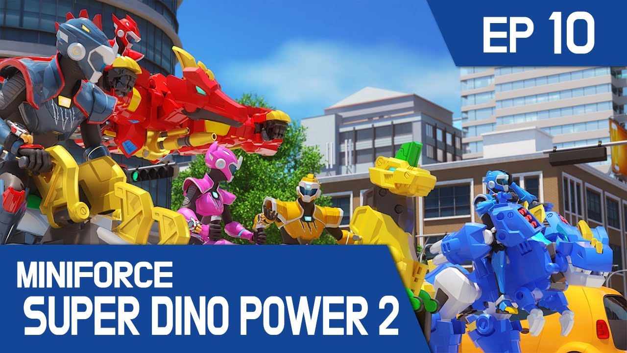 [MINIFORCE Super Dino Power2] Ep.10: Invasion of the Bread Aliens